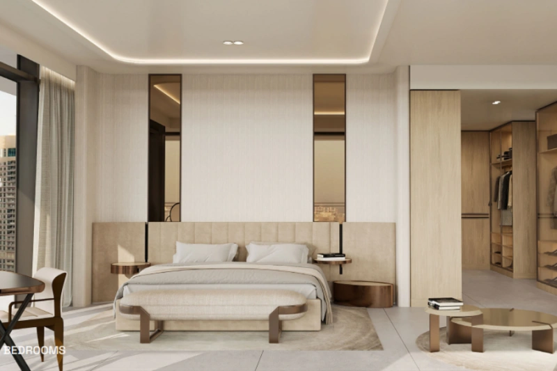 Zwei bwdroom Wohnung