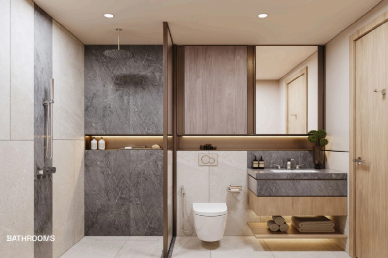 Zwei bwdroom Wohnung