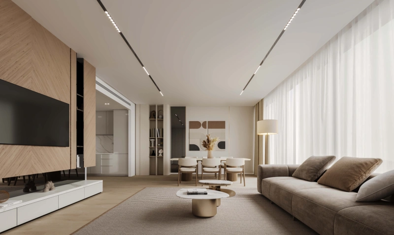 Geräumiges und stilvolles 2-Zimmer-Apartment in beeindruckendem Design.