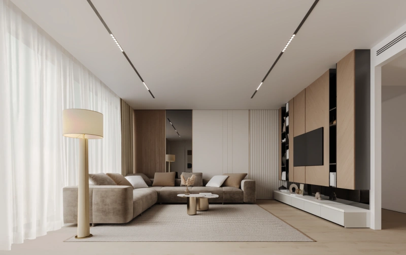 Geräumiges und stilvolles 2-Zimmer-Apartment in beeindruckendem Design.