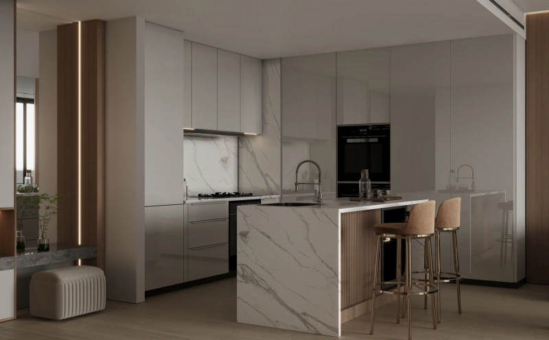 Geräumiges und stilvolles 2-Zimmer-Apartment in beeindruckendem Design.