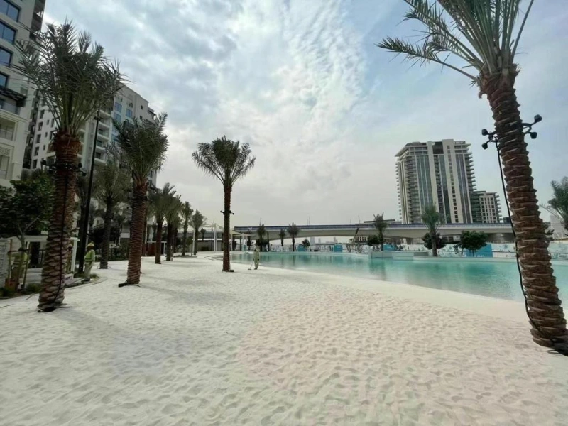 Luxuriöse 2-Zimmer Wohnung mit Terrasse am Creek Harbour