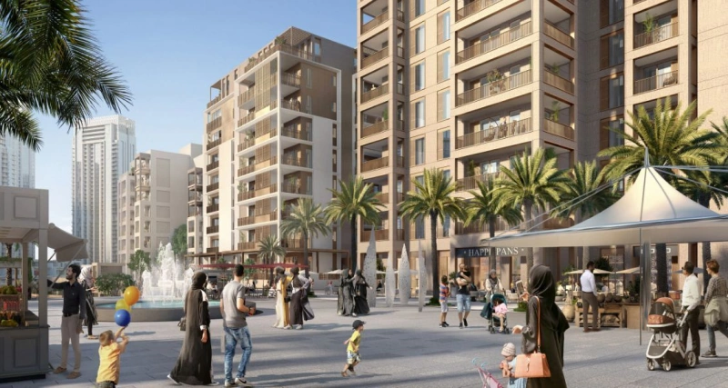 Luxuriöse 2-Zimmer Wohnung mit Terrasse am Creek Harbour