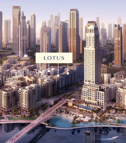 Luxuriöse 2-Zimmer Wohnung mit Terrasse am Creek Harbour