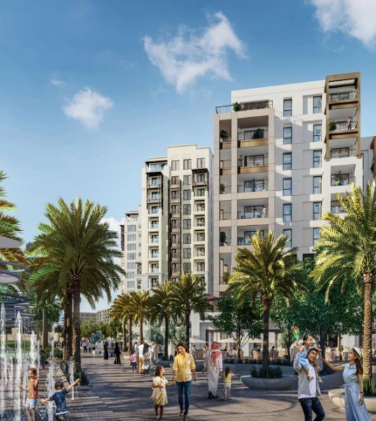 Luxuriöse 2-Zimmer Wohnung mit Terrasse am Creek Harbour