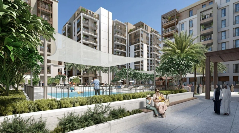 Luxuriöse 2-Zimmer Wohnung mit Terrasse am Creek Harbour