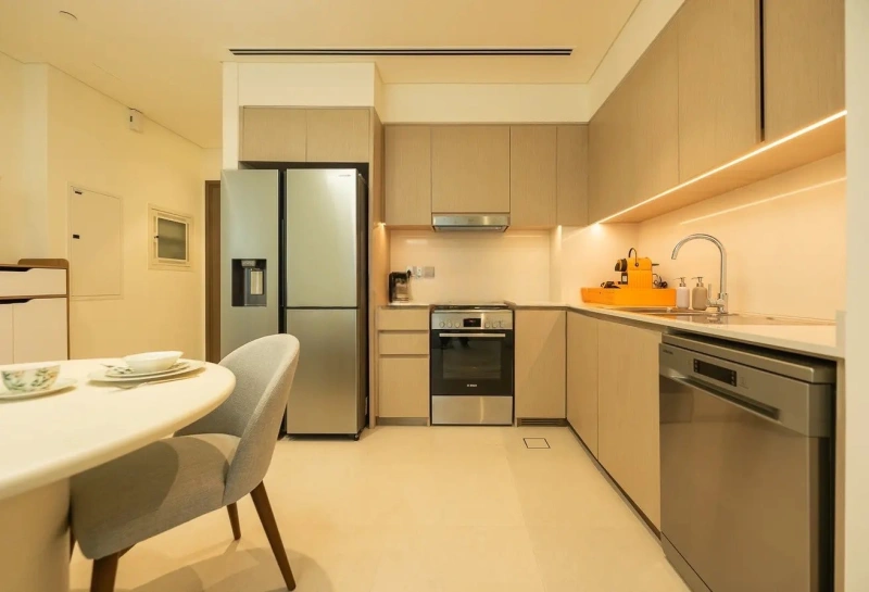 Moderne Wohnung mit Blick auf den Burj Khalifa, großzügig geschnitten und luxuriös ausgestattet!