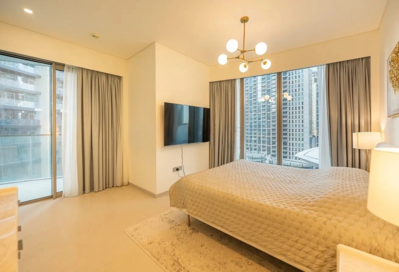 Moderne Wohnung mit Blick auf den Burj Khalifa, großzügig geschnitten und luxuriös ausgestattet!
