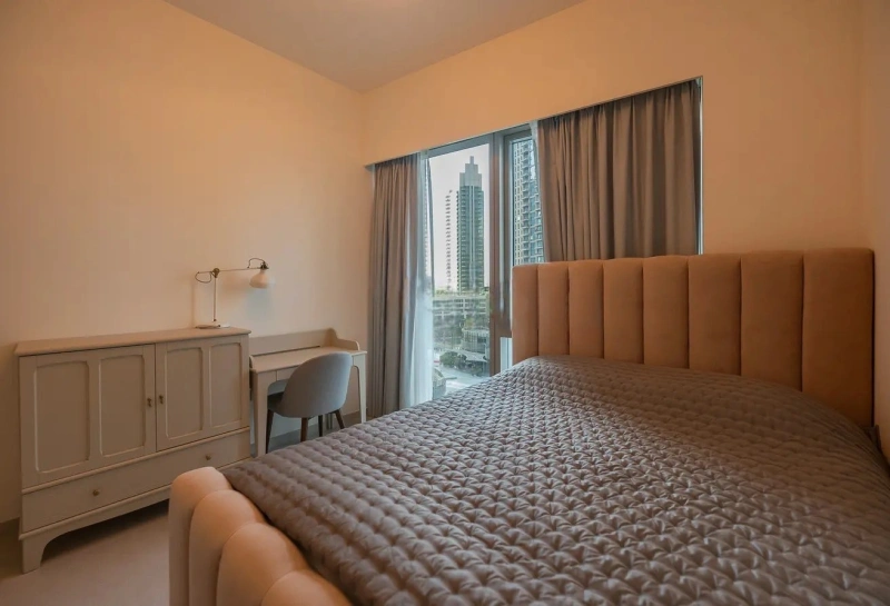 Moderne Wohnung mit Blick auf den Burj Khalifa, großzügig geschnitten und luxuriös ausgestattet!