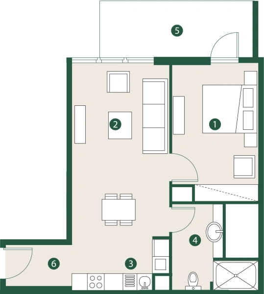 39914 - OAK YARD Residences - Apartment