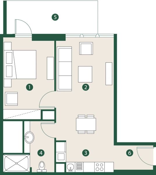 39876 - OAK YARD Residences - Apartment