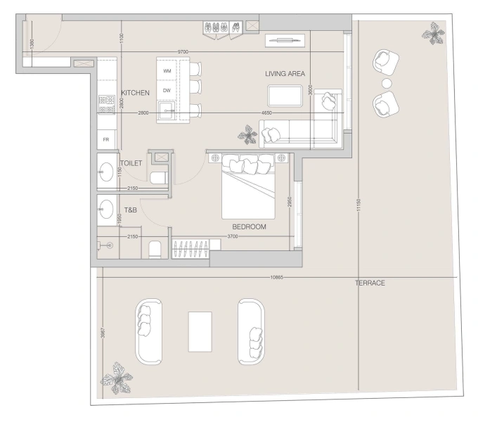 1 bedroom apartment in District 16, Jumeirah Village Circle