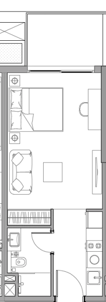 Charmantes Studio-Apartment mit tollen Annehmlichkeiten!
