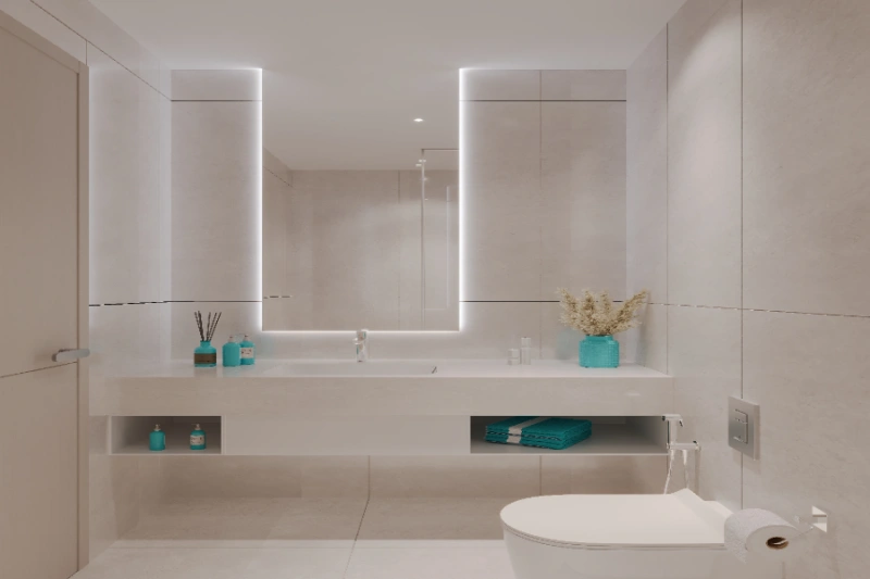 Stilvolles Ein-Zimmer-Apartment mit modernem Design