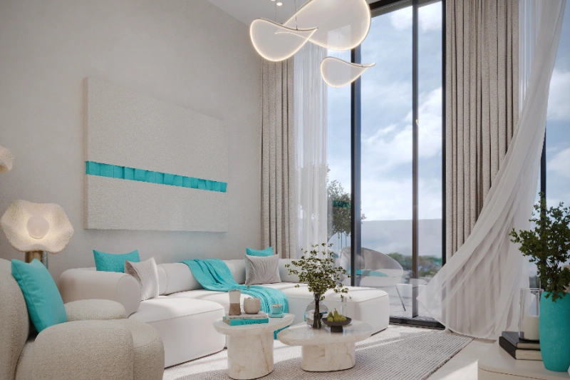 Stilvolles Ein-Zimmer-Apartment mit modernem Design