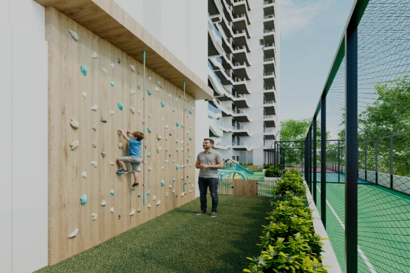 Stilvolles Ein-Zimmer-Apartment mit modernem Design