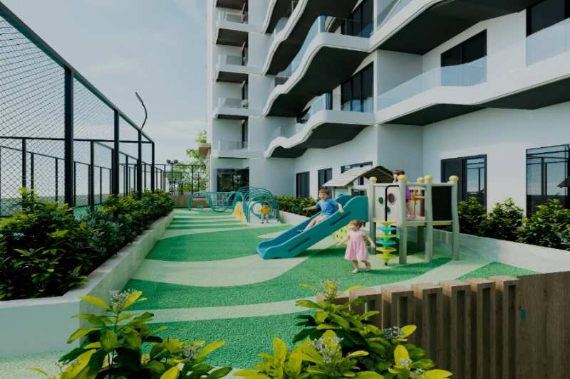 Stilvolles Ein-Zimmer-Apartment mit modernem Design