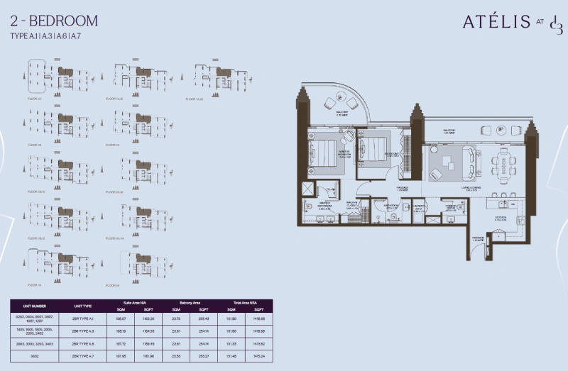 Luxuriöses 2-Zimmer-Apartment mit atemberaubendem Meerblick