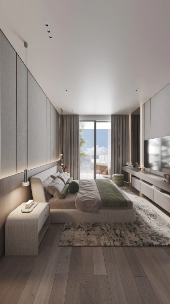 Modernes Apartment mit 1 Schlafzimmer: Ladestation für E-Autos und Dachkino!