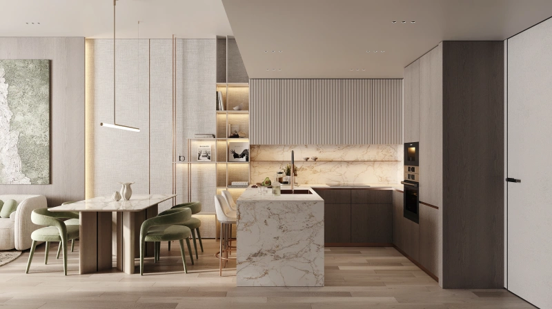 Modernes Apartment mit 1 Schlafzimmer: Ladestation für E-Autos und Dachkino!