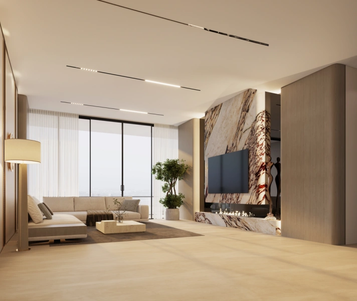 Luxuriöse 3-Zimmer-Wohnung mit atemberaubendem Blick und großer Terrasse