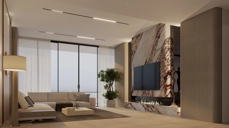 Luxuriöse 3-Zimmer-Wohnung mit atemberaubendem Blick und großer Terrasse