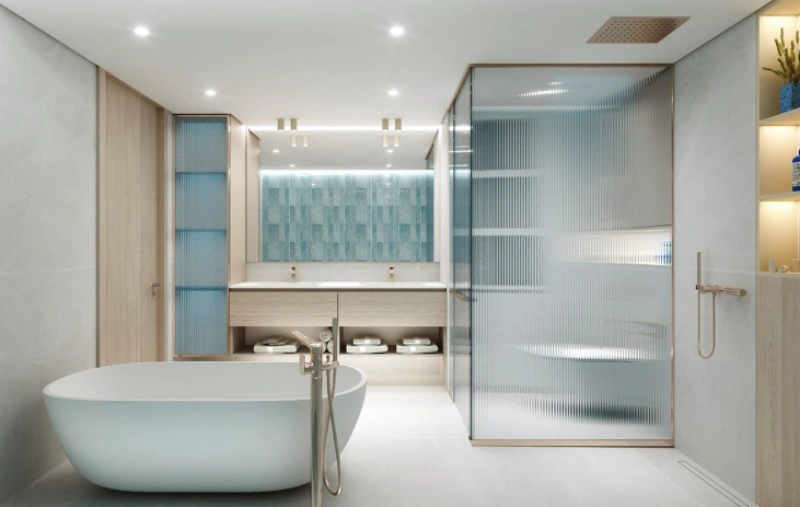 Exklusive Waterfront-Wohnung in 1. Reihe Dubai Islands mit großem Layout