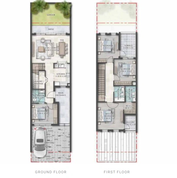Geräumiges 4-Schlafzimmer-Stadthaus mit großem Grundriss und moderner Ausstattung!