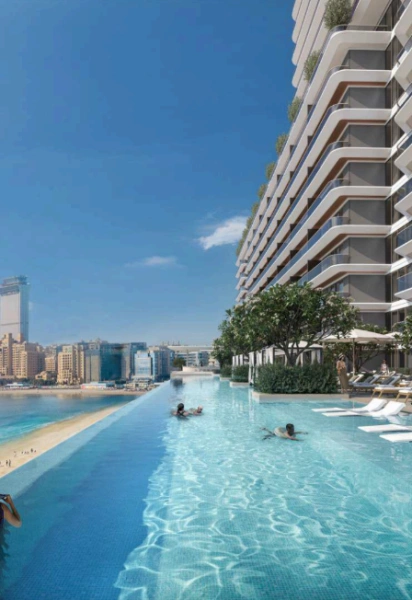 Eleganz am Strand: Luxuriöses 2-Zimmer-Apartment mit Meerblick