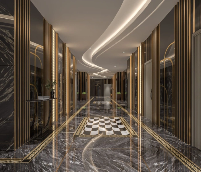 Luxuriöses Duplex-Apartment mit privatem Pool, drei Balkonen und separatem Dienstzimmer