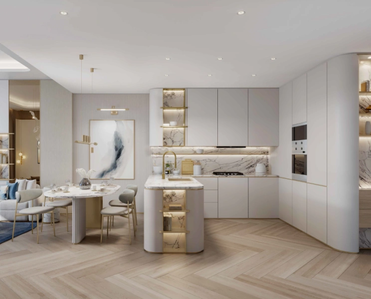 Moderne 2-Zimmer Wohnung mit privatem Jacuzzi auf dem Balkon