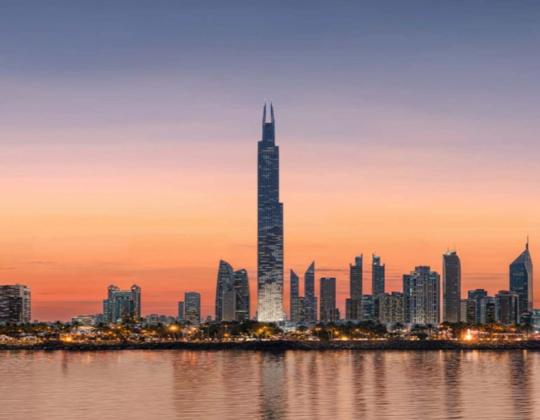 Luxuriöse Drei-Zimmer-Wohnung mit modernem Design