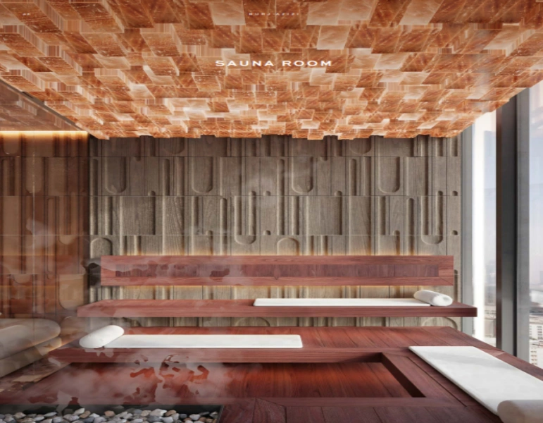 Luxuriöse Drei-Zimmer-Wohnung mit modernem Design