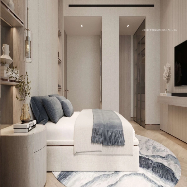 Wohnung mit drei Schlafzimmern und Dienstmädchenzimmer