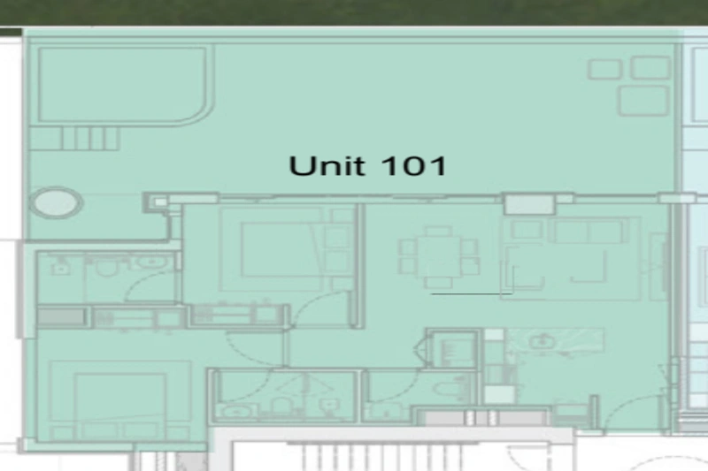 Stylish Two Bedroom Apartment with Modern Design