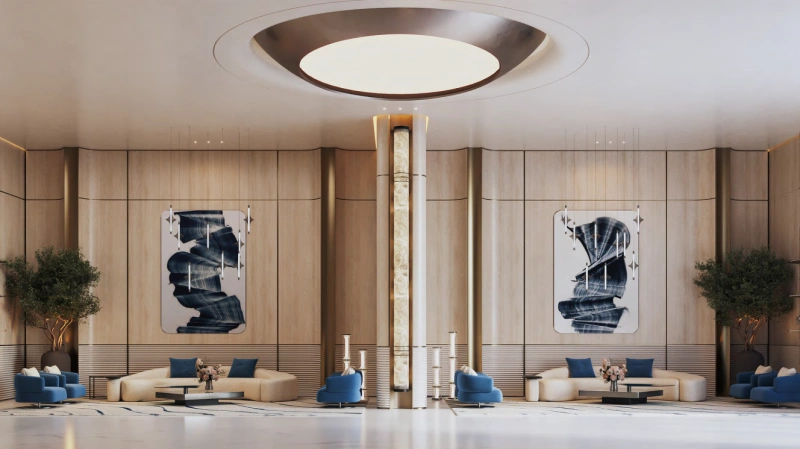 Luxuriöses Studio mit Blick auf den Kanal und den Burj Khalifa - dein Traumziel in Dubai!