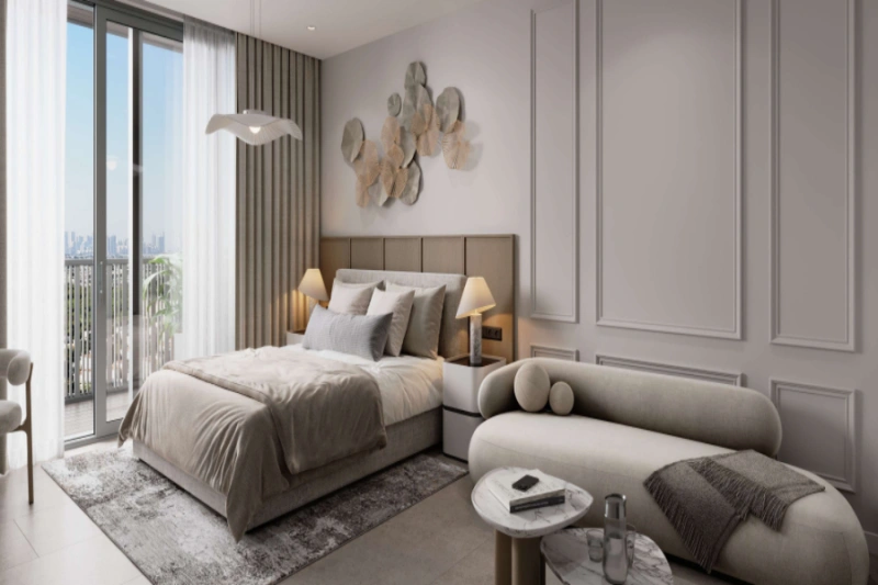 Modernes Studio-Apartment mit schlankem Design