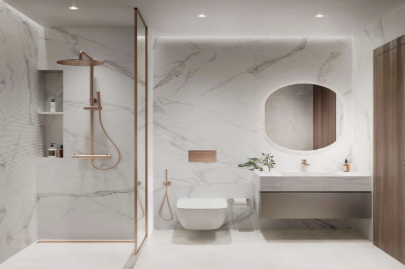 Modernes Studio-Apartment mit schlankem Design