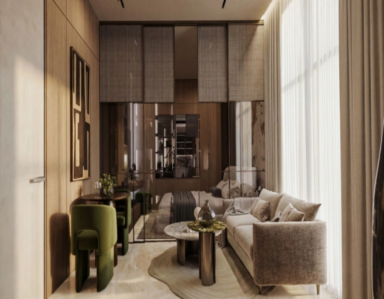 Stilvolles Studio-Apartment mit Jacuzzi Modernes Design