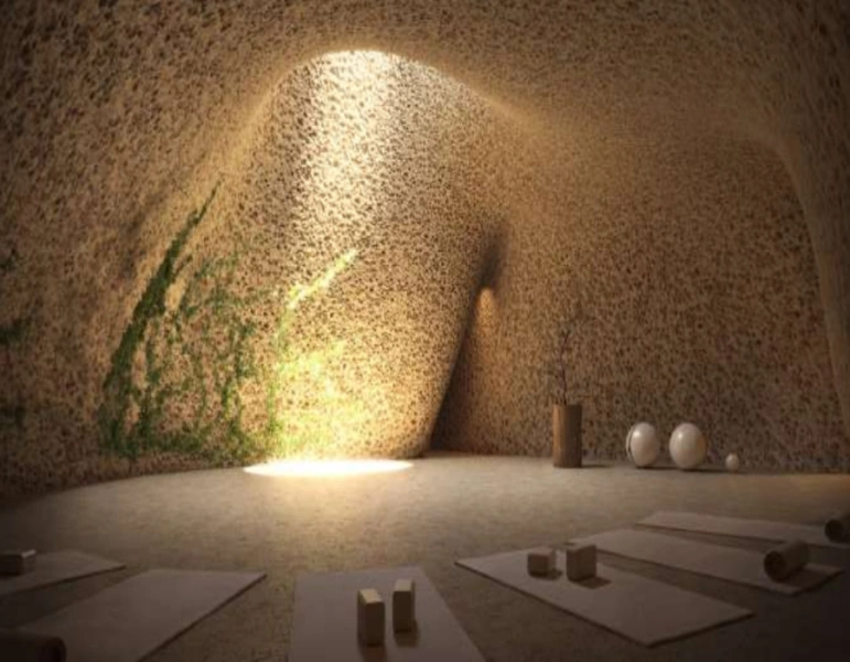 Stilvolles Duplex-Apartment mit drei Schlafzimmern und Pool - mit modernem Design