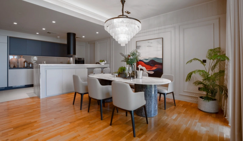 Moderne 3-Zimmer-Wohnung mit Meerblick und Blick auf den Park - Ihr neues Zuhause am Wasser!