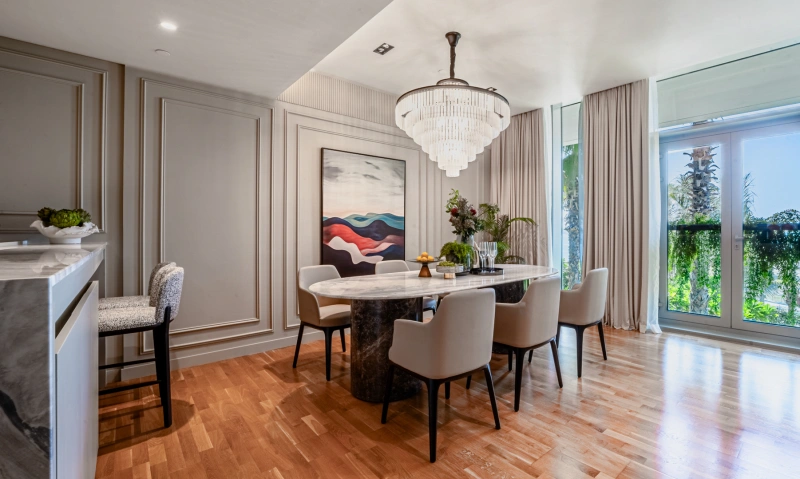 Moderne 3-Zimmer-Wohnung mit Meerblick und Blick auf den Park - Ihr neues Zuhause am Wasser!