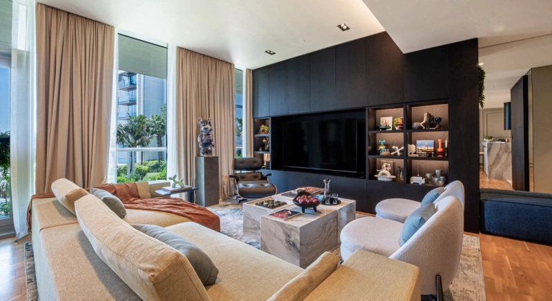 Moderne 3-Zimmer-Wohnung mit Meerblick und Blick auf den Park - Ihr neues Zuhause am Wasser!