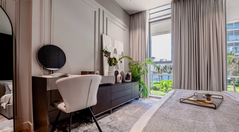 Moderne 3-Zimmer-Wohnung mit Meerblick und Blick auf den Park - Ihr neues Zuhause am Wasser!