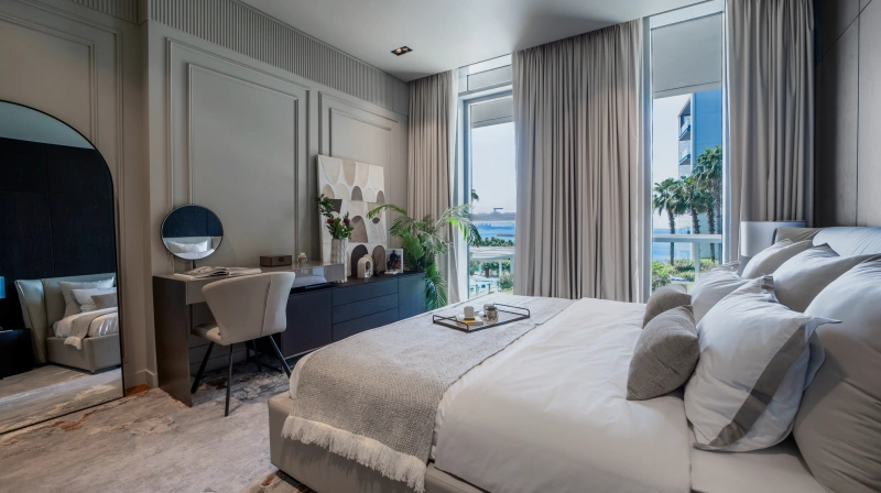 Moderne 3-Zimmer-Wohnung mit Meerblick und Blick auf den Park - Ihr neues Zuhause am Wasser!