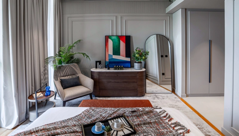 Moderne 3-Zimmer-Wohnung mit Meerblick und Blick auf den Park - Ihr neues Zuhause am Wasser!