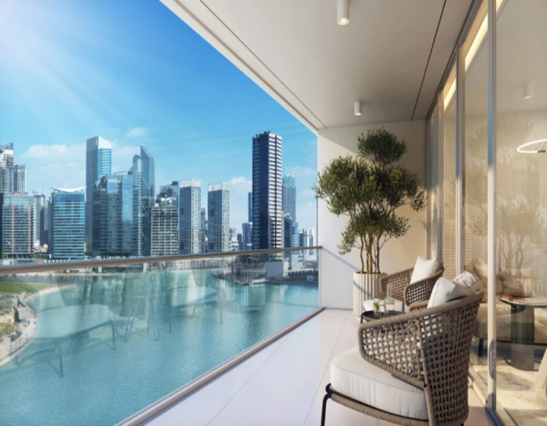 Stilvolle Zwei-Zimmer-Wohnung mit modernem Design