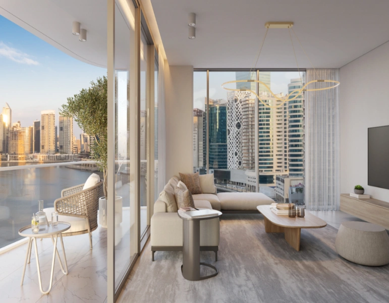 Stilvolle Zwei-Zimmer-Wohnung mit modernem Design