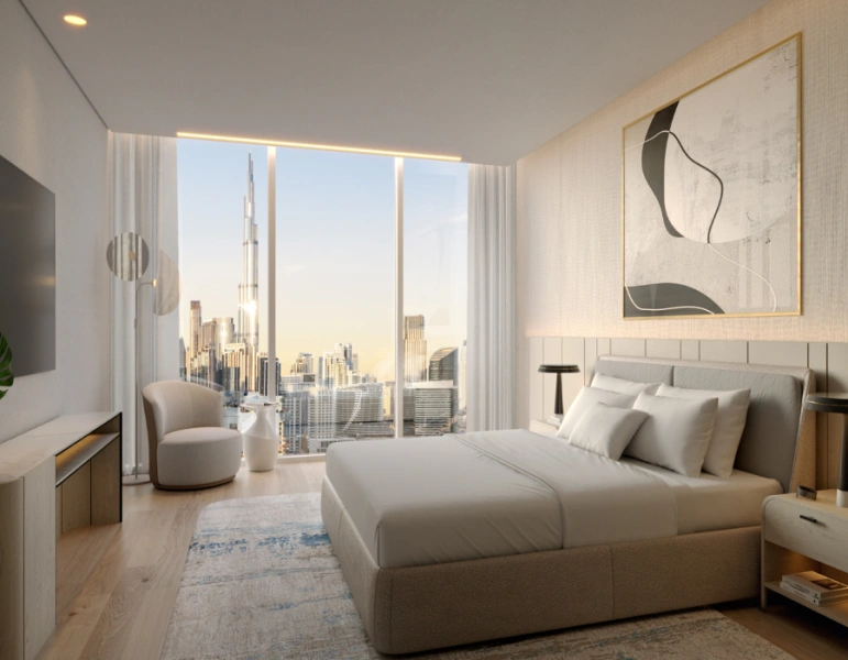 Stilvolle Zwei-Zimmer-Wohnung mit modernem Design