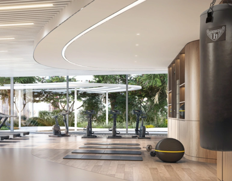 Stilvolle Zwei-Zimmer-Wohnung mit modernem Design